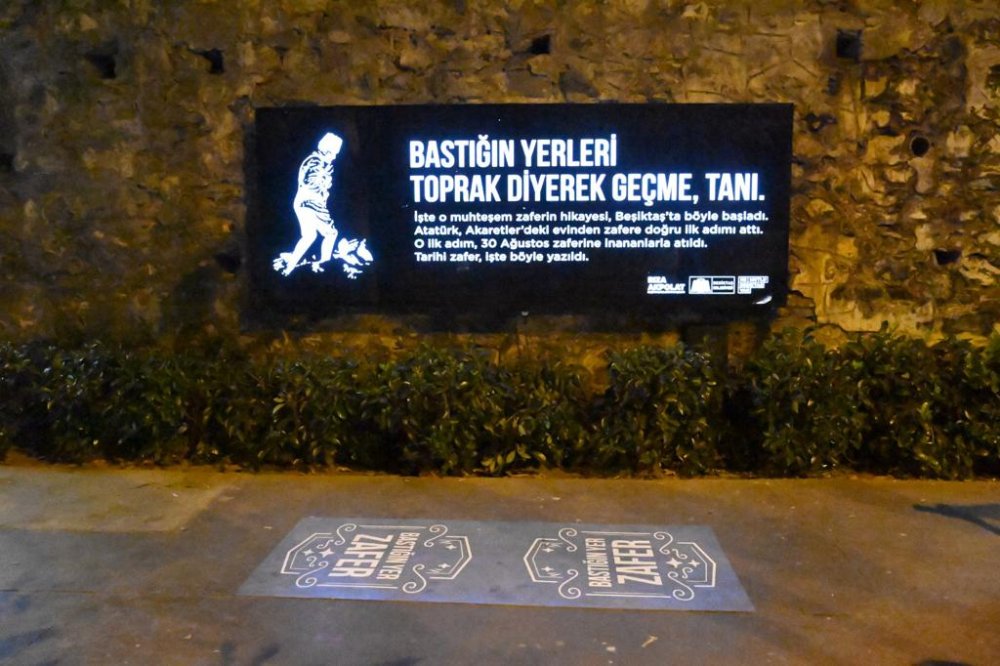 Beşiktaş Belediyesi'nden 'Bastığın Yer Zafer' projesi