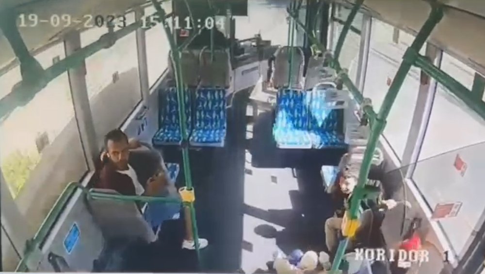İETT otobüsünün içinde kaza dehşeti: Görüntüleri ortaya çıktı