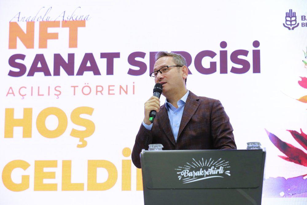 Başakşehir’de ‘Anadolu Aşkına’ NFT sanat sergisi açıldı