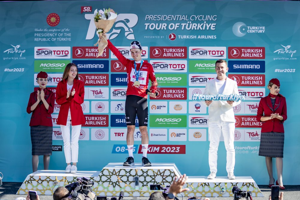 58. Cumhurbaşkanlığı Türkiye Bisiklet Turu'nda ödüller dağıtıldı
