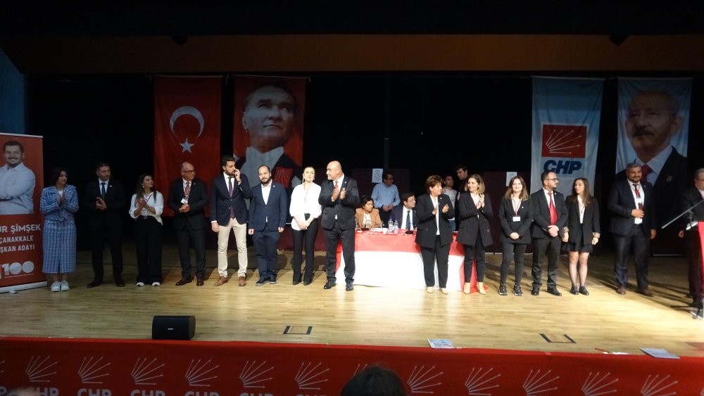 CHP Çanakkale İl Başkanı Levent Gürbüz oldu