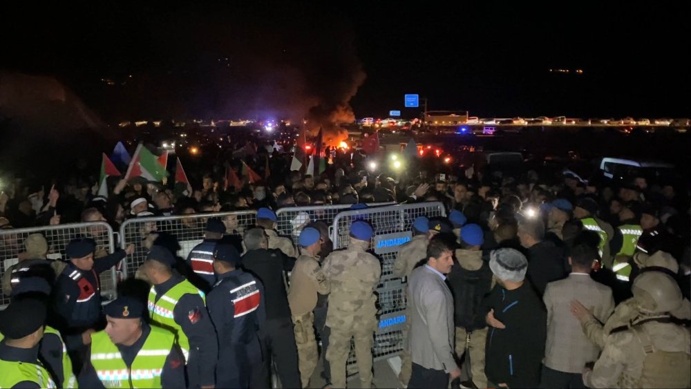 Kürecik Radar Üssü'nde İsrail protestosu