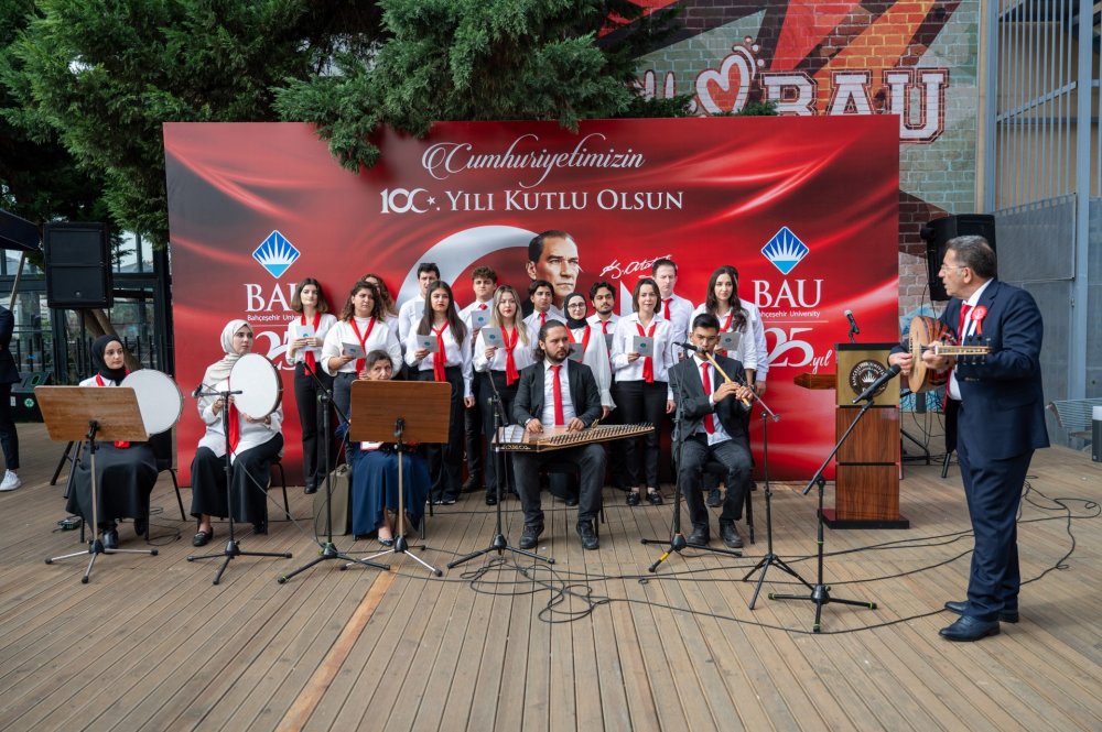 Bahçeşehir Üniversitesi'nden Cumhuriyetin 100. yıl kutlaması