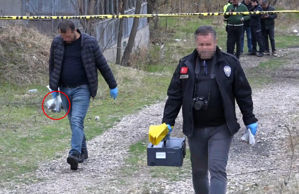 Belediye işçisinin tekme attığı poşetten el bombaları çıktı