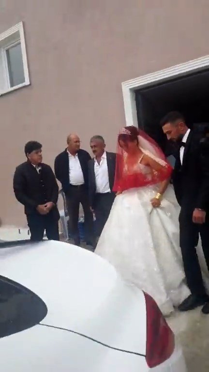 Düğün günü damat cezaevine girmişti: Olayın görüntüleri ortaya çıktı
