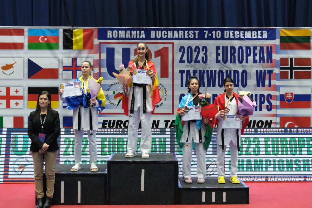 Türkiye, Avrupa Ümitler Tekvando Şampiyonası'nı zirvede tamamladı