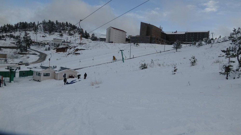 Kartalkaya'da kayak sezonu açılıyor