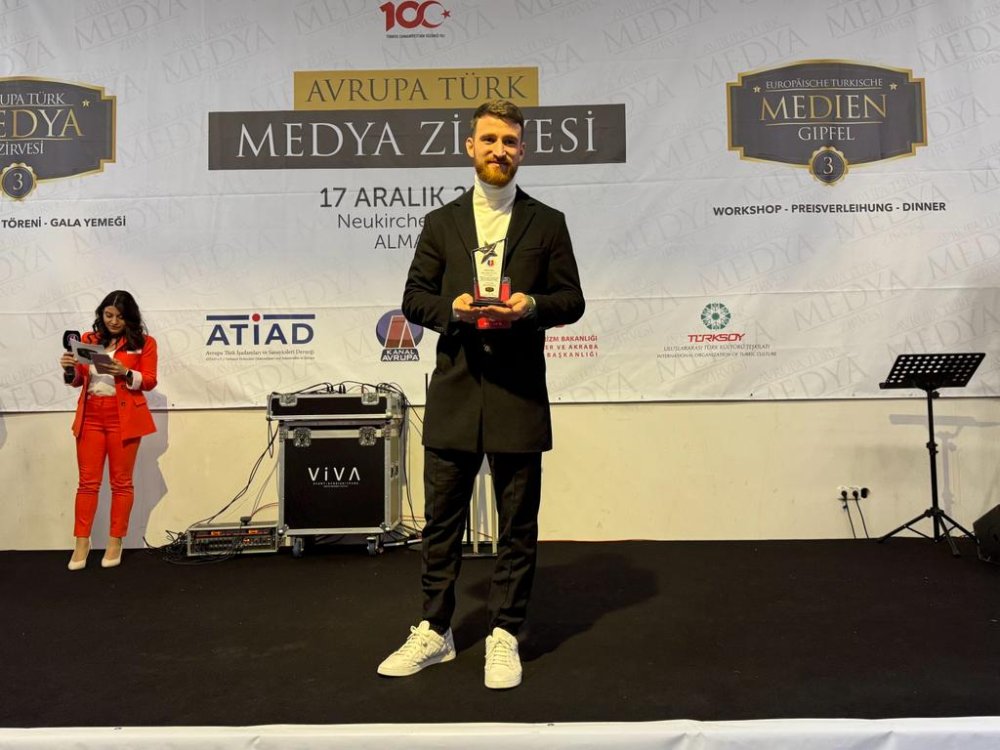 Salih Özcan'a en başarılı futbolcu ödülü