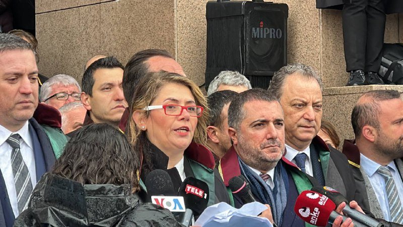 Avukatların "Can Atalay" açıklamasında arbede çıktı!