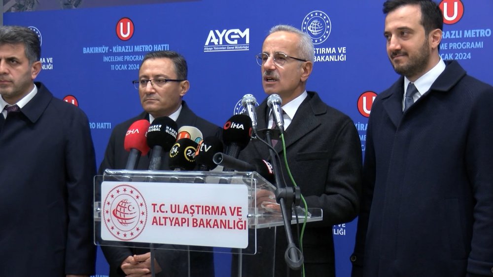 Bakırköy- Kirazlı Metro Hattı ne zaman açılacak? Bakan Uraloğlu tarih verdi