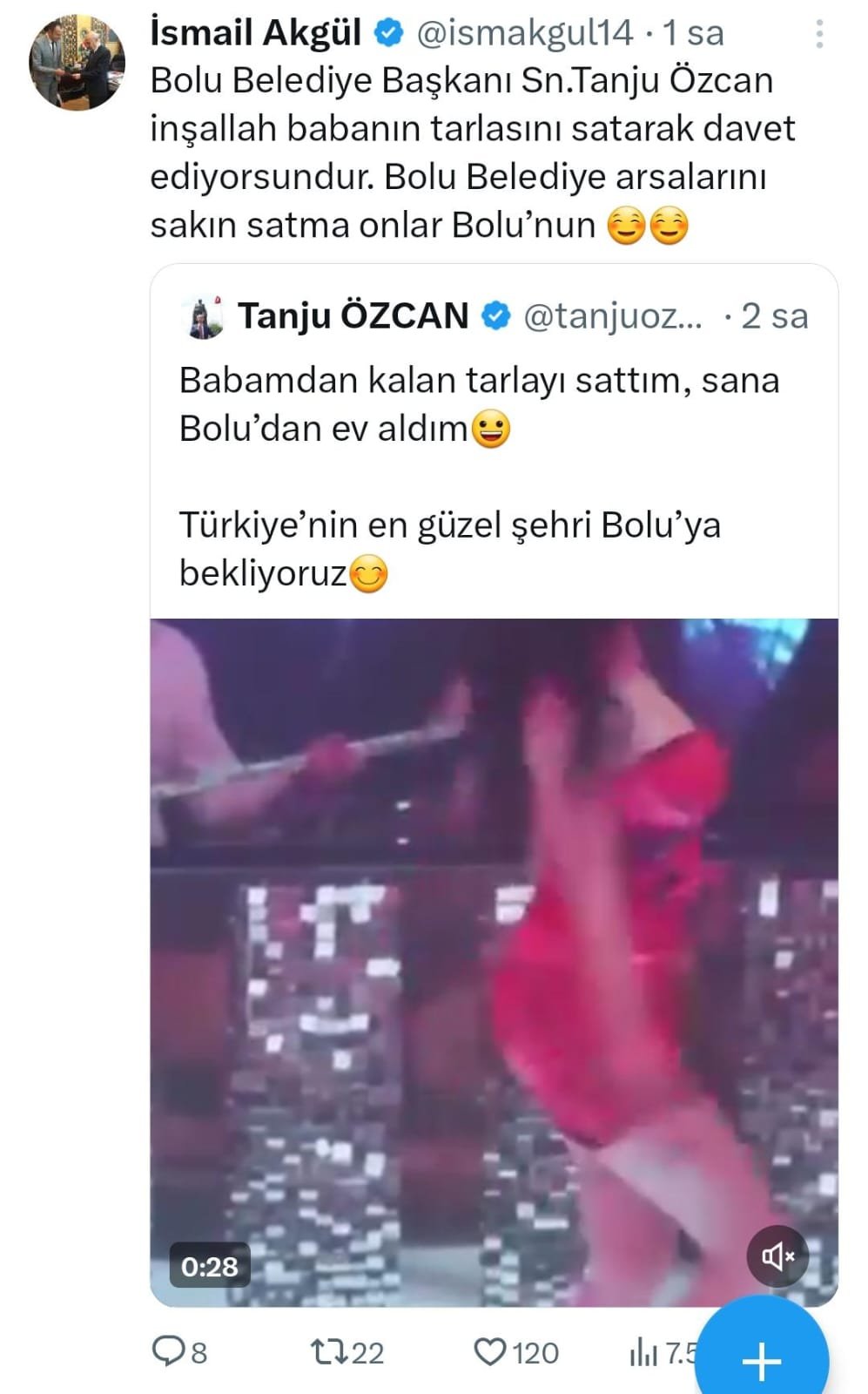 Tanju Özcan olay yaratan 'Dilber' paylaşımını kaldırdı!