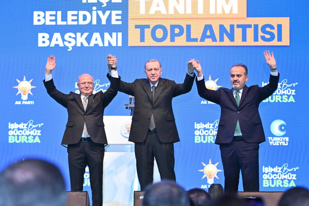 Cumhurbaşkanı Erdoğan açıkladı: AK Parti'nin Bursa adayları belli oldu
