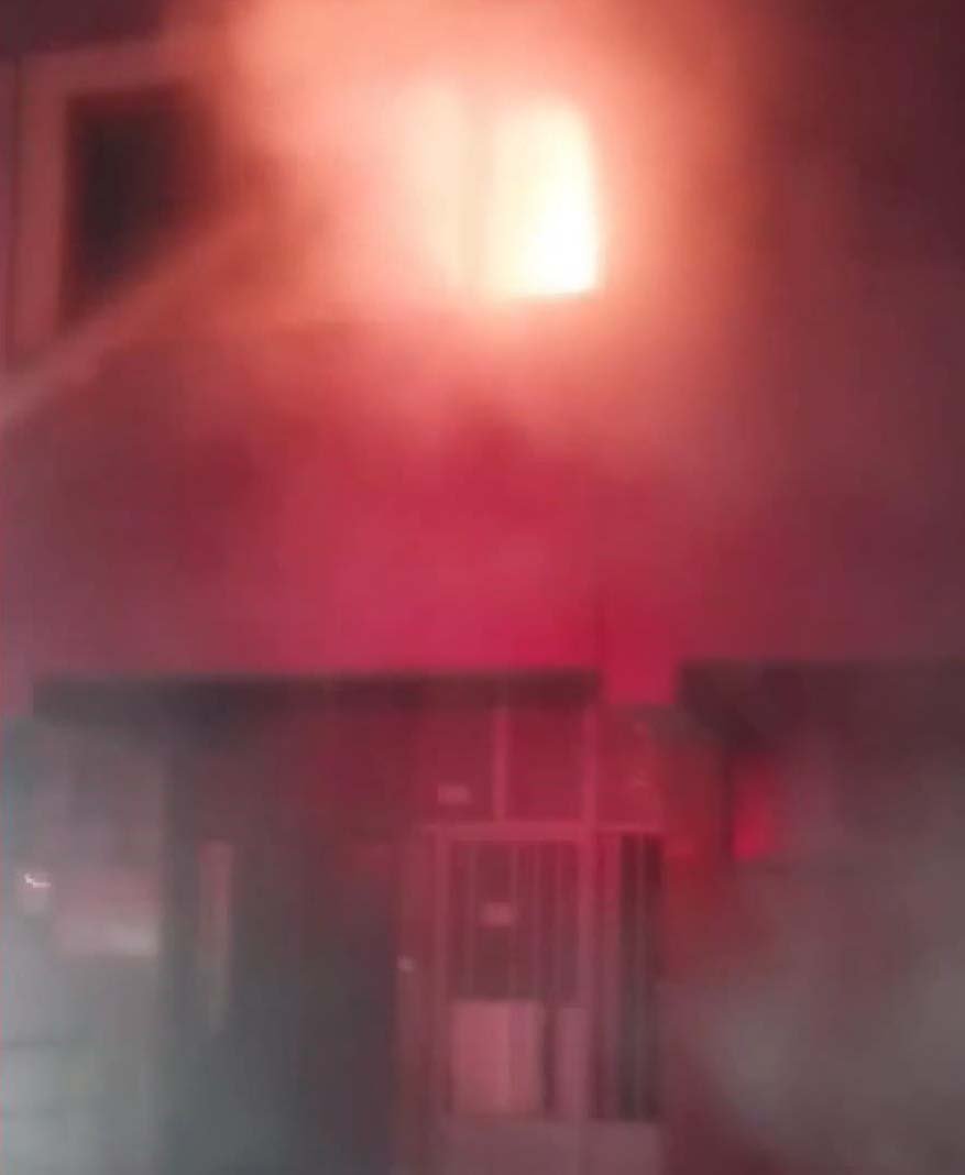 İstanbul'daki kemer atölyesinde yangın çıktı