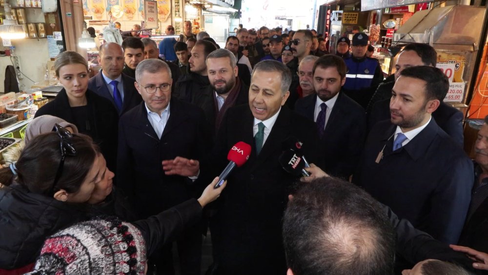 Ali Yerlikaya İstanbul'da esnaf ziyaretine çıktı