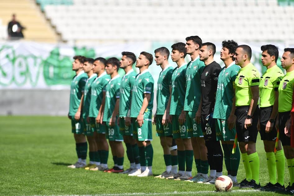 Bursaspor - Serik Belediyespor maçı berabere bitti