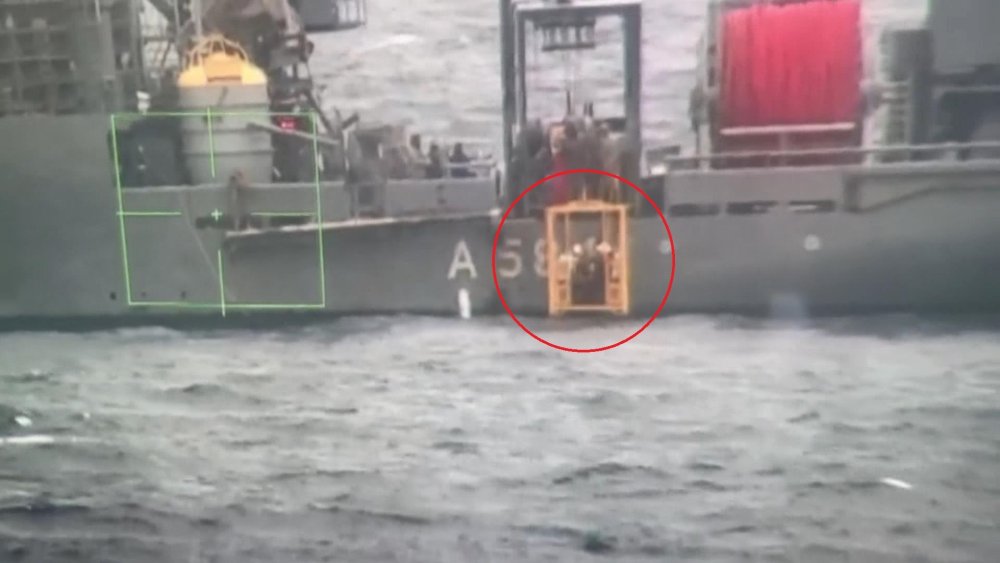 Marmara Denizi'nde batan gemide yeni detaylar: Bellerine bağladıkları kemer ile müdahale etmişler