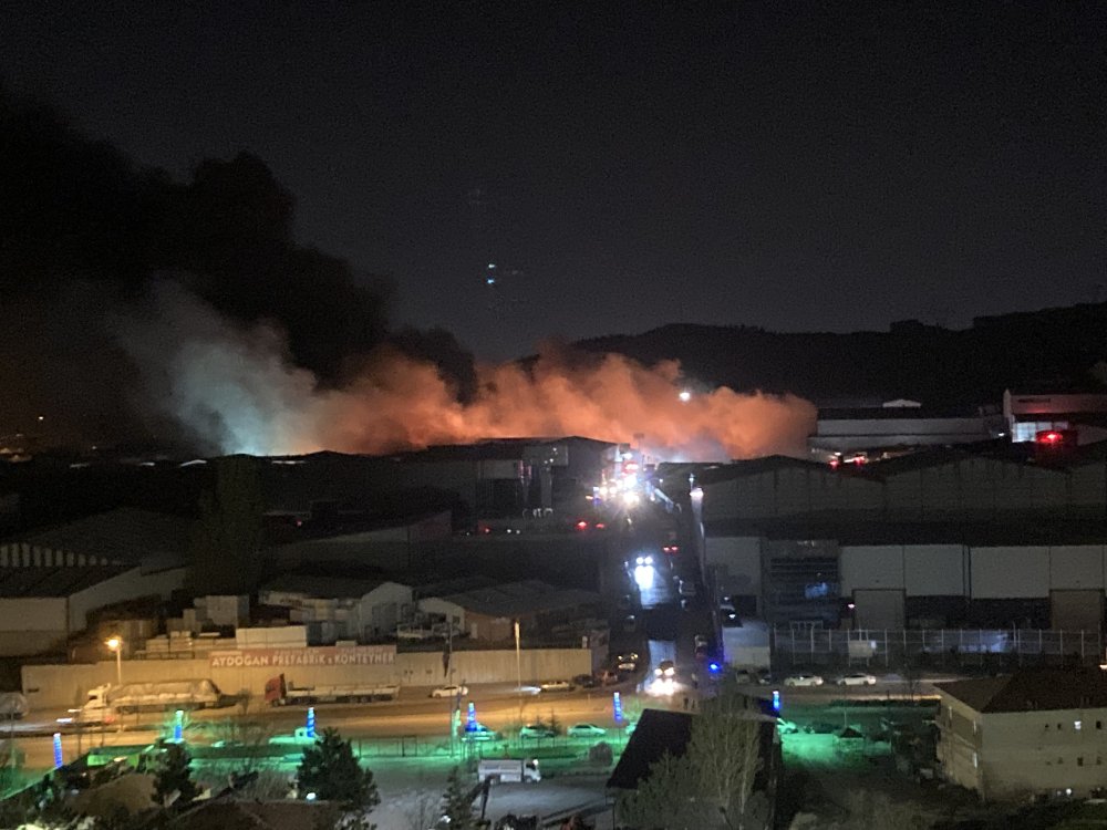 Ankara'daki yangın söndürülemiyor! Diğer fabrikalara da sıçradı...