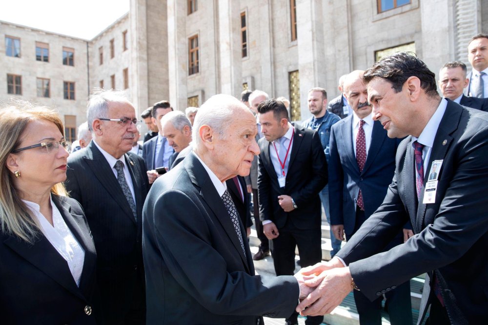 Eski Devlet Bakanı Bekir Aksoy için TBMM'de tören: Kılıçdaroğlu ve Bahçeli'de katıldı