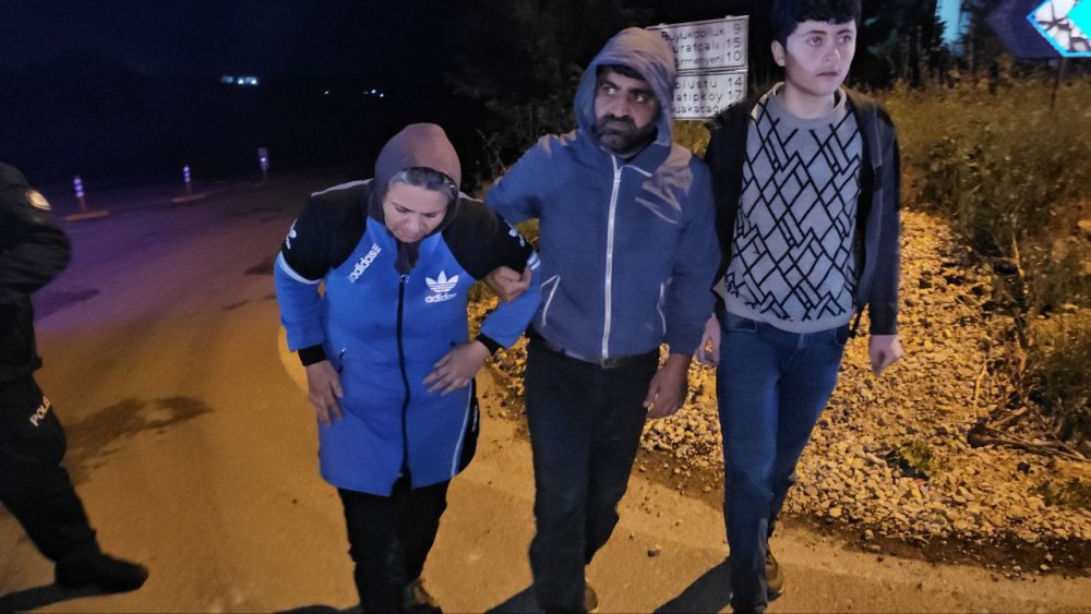 Edirne’deki asayiş uygulamasında 7 kaçak göçmen yakalandı
