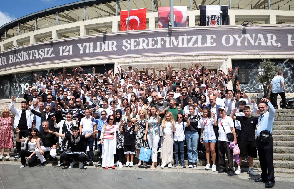 Beşiktaş Kulübü'nde geleneksel bayramlaşma töreni yapıldı