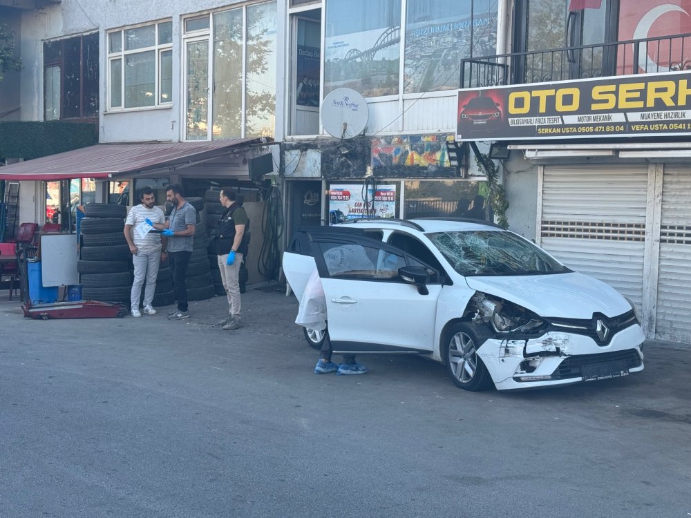Sultanbeyli'de otomobil gasbedip polise ateş açan şüpheli vurularak yakalandı