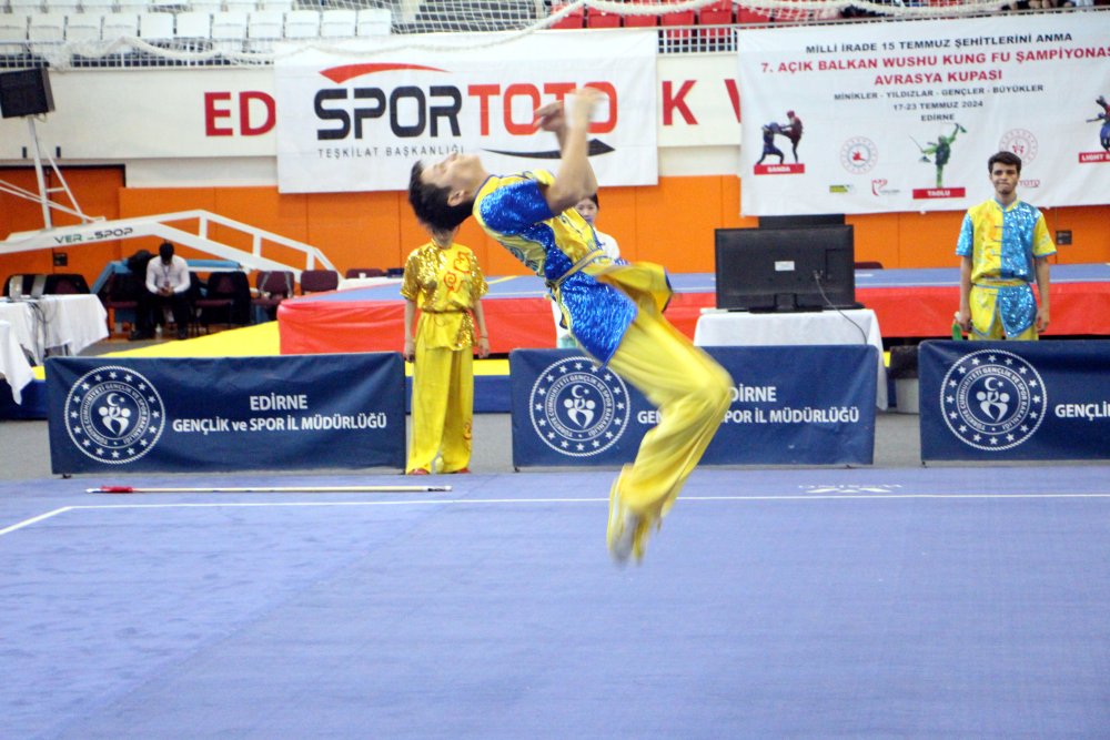 Açık Balkan Wushu Kung Fu Şampiyonası başladı!