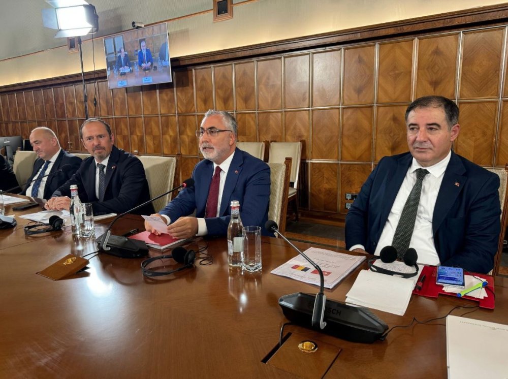 Çalışma Bakanı Vedat Işıkhan, Romanyalı mevkidaşı ile görüştü
