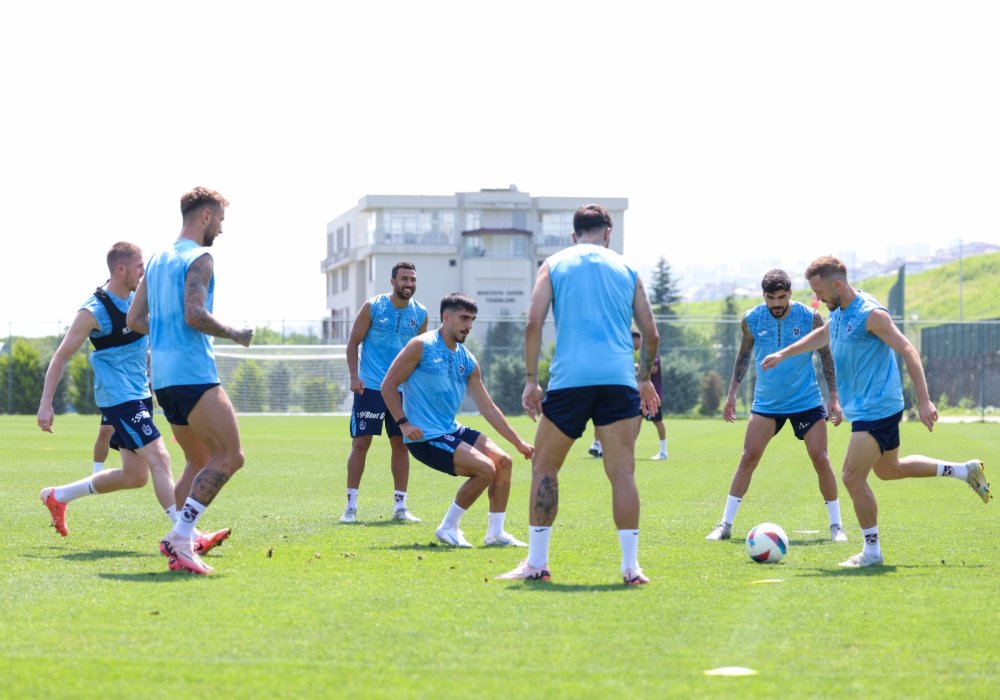Trabzonspor’da yeni sezon hazırlıklarını tüm hızıyla devam ediyor