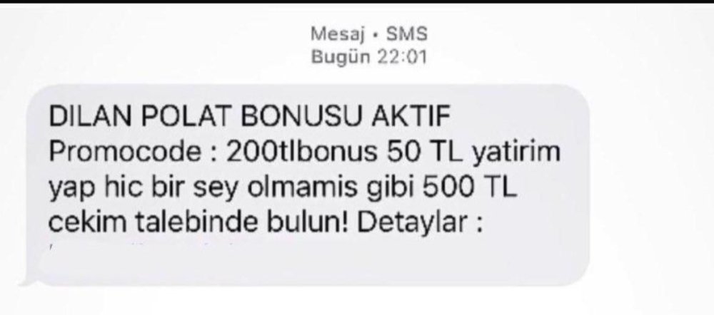 Polatların tahliyesini fırsata çevirdiler: 'Dilan Polat bonus'lu dolandırıcılık uyarısı