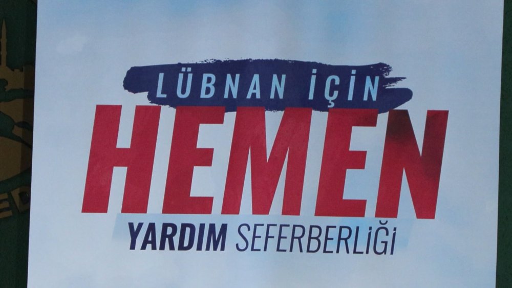 Türkiye'den Lübnan'a bin 300 ton yardım malzemesi gönderilecek